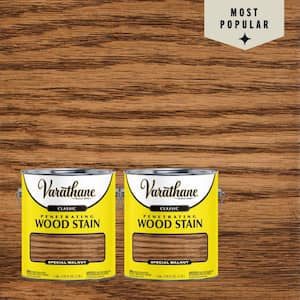 1 gal. Special Walnut Classic Interior Wood Stain (2-Pack)
