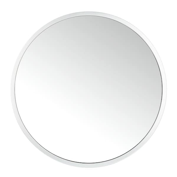 SAFAVIEH Eason 30 in. X 30 in. Silver Framed Mirror