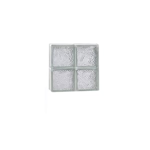 15 in. x 15 in. x 3.125 in. Metric Series Cuneis Pattern Frameless Non-Vented Glass Block Window