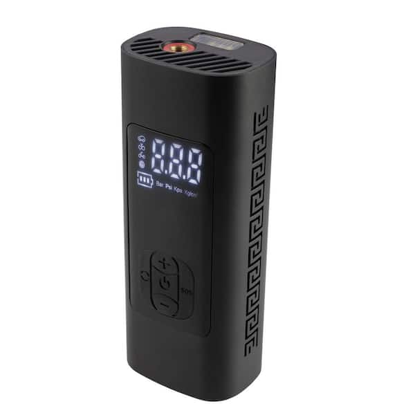 Tire Inflator Portable Air Compressor for Car Tires 150PSI 6000mAh Cordless Air Pump for Balls, Bike, or Motorcycle