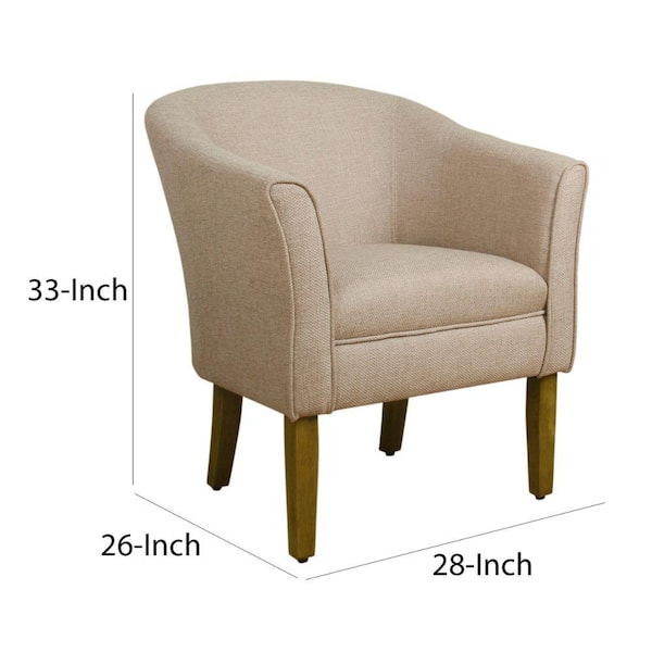 Tervina cream luxura discount chair