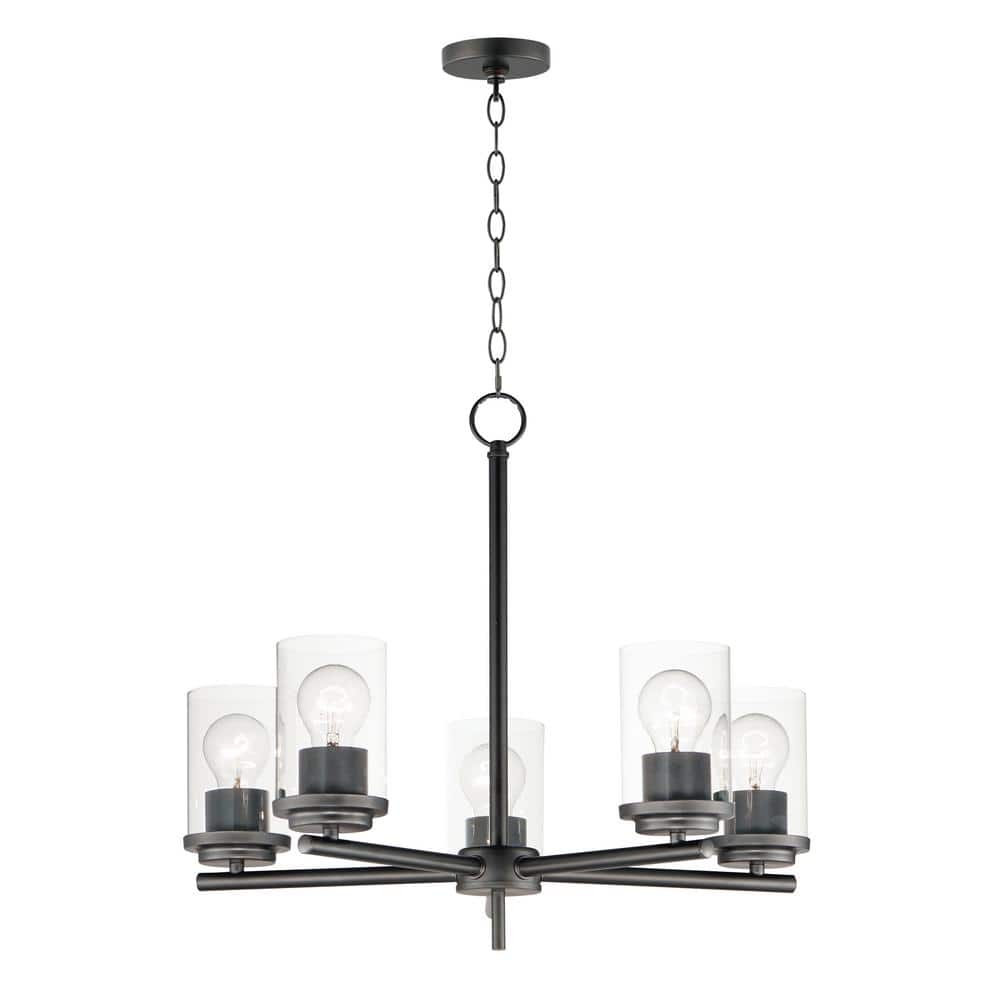 Corona 5-Light Grey Chandelier price history on PriceWatchPro