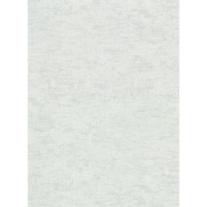 Pembroke Teal Faux Plaster Vinyl Strippable Roll (Covers 60.8 sq. ft.)