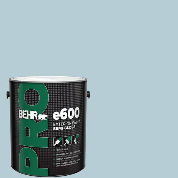 BEHR PRO 1 gal. #530E-3 Sonata Semi-Gloss Exterior Paint