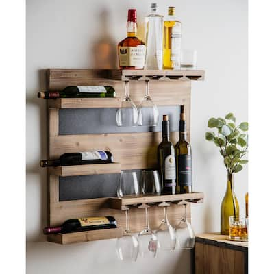 farmhouse wine rack cabinet