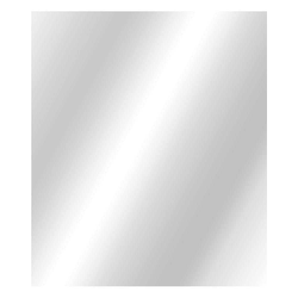 Glacier Bay 36 in. W x 42 in. H Frameless Rectangular Bathroom Vanity Mirror in Silver 81181