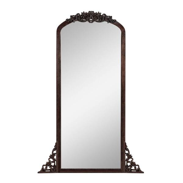 Lumioca Gray 21 in. W x 64 in. H Right Angled Micro Arched Solid