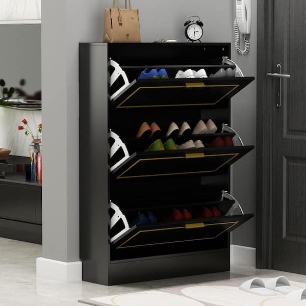 Metal Shoe Storage Rack Simple Installation Free Standing - Temu