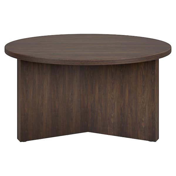 Reviews for Meyer&Cross Anders 32 in. Alder Brown Round MDF