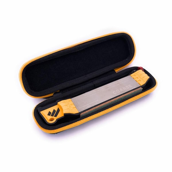 7.8 in. Hard EVA Protective Carrying Case with Mesh Pocket for Guided Field Sharpeners, Crush-Resistant