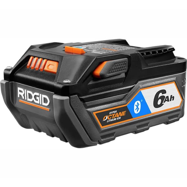 RIDGID - 18V OCTANE Bluetooth 6.0 Ah Battery