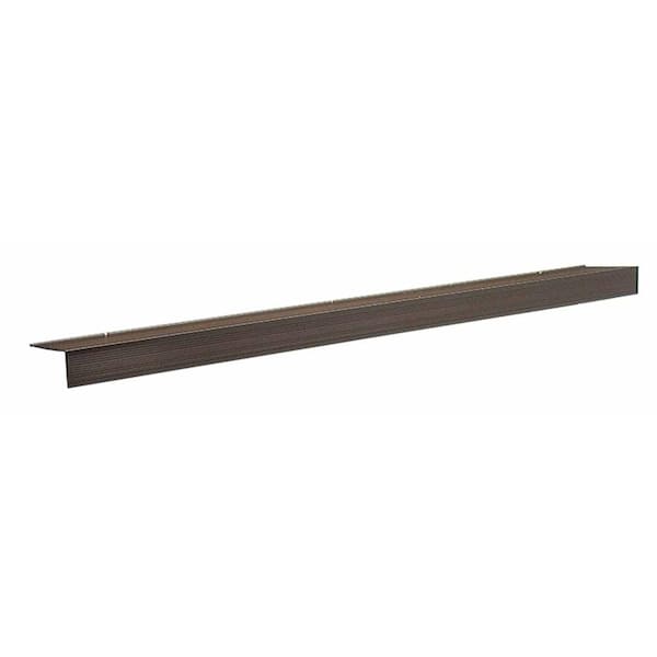 M-D Building Products TH083 4.5 in. x 1.5 in. x 72 in. Bronze Sill Nosing Weatherstrip