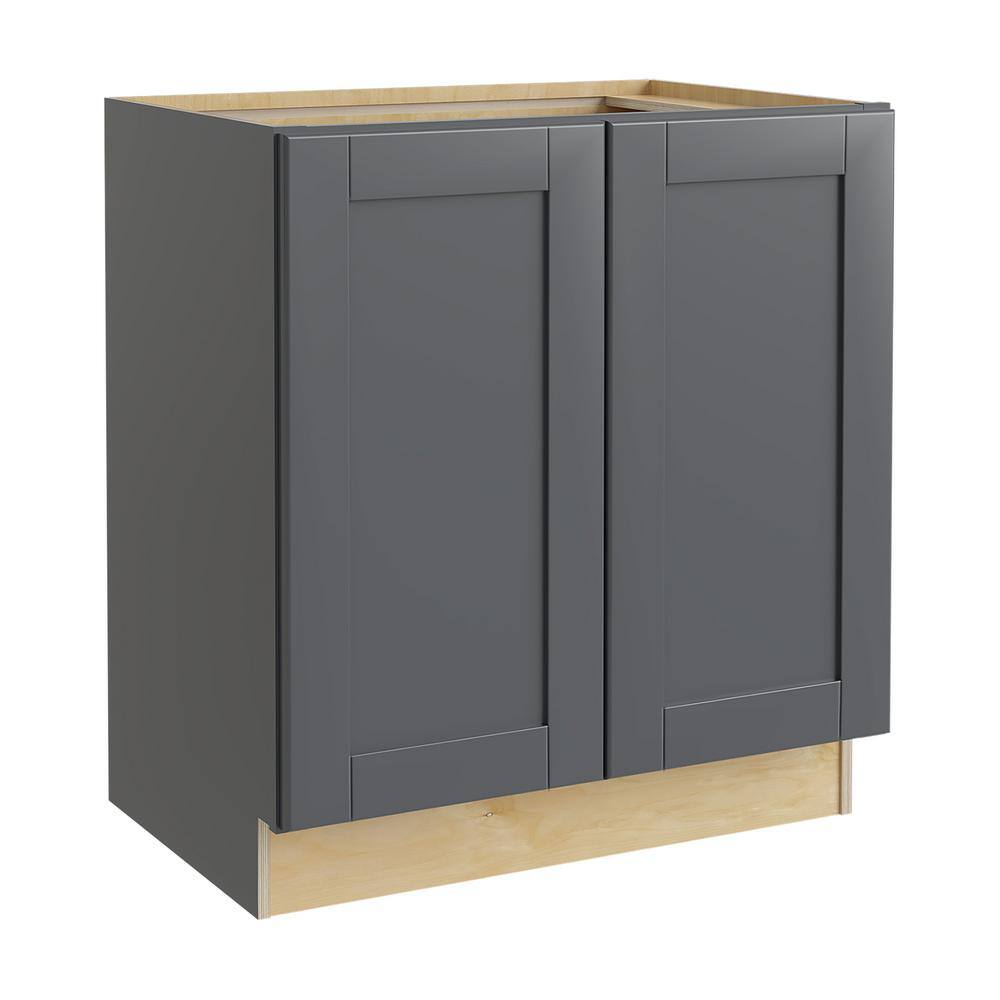 Washington 24 in. W x 24 in. D x 34.5 in. H Assembled Plywood Base Kitchen 