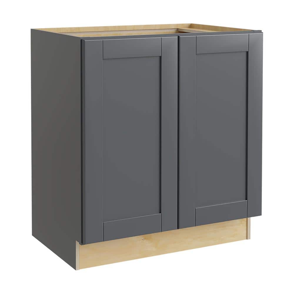 Washington 36 in. W x 24 in. D x 34.5 in. H Assembled Plywood Base Kitchen 