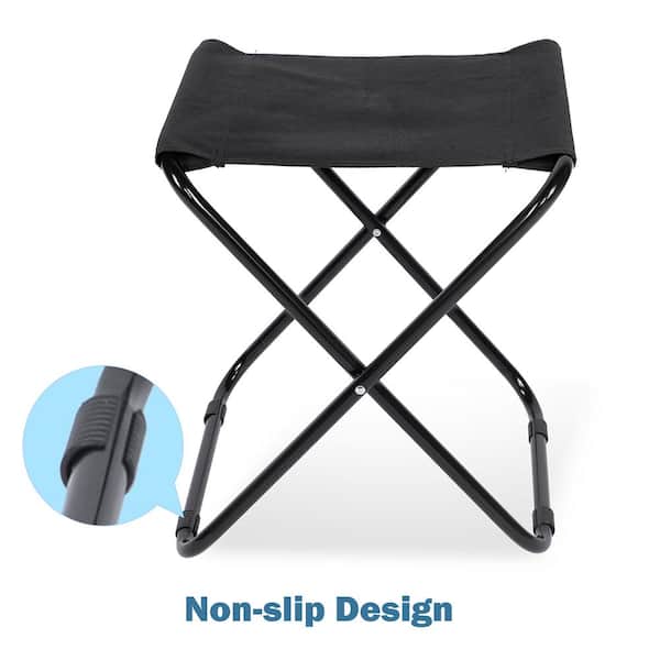 Portable Moon Chair Outdoor Folding Ultralight Metal Tube Camping Beach  Chair Fishing Stool