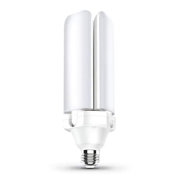 Feit Electric 300-Watt Equivalent Indoor Garage 3-Panel Foldable LED Light Bulb, 3000K Bright White