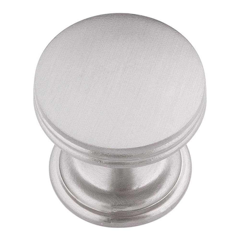 HICKORY HARDWARE American Diner 1 in. Stainless Steel Cabinet Knob ...