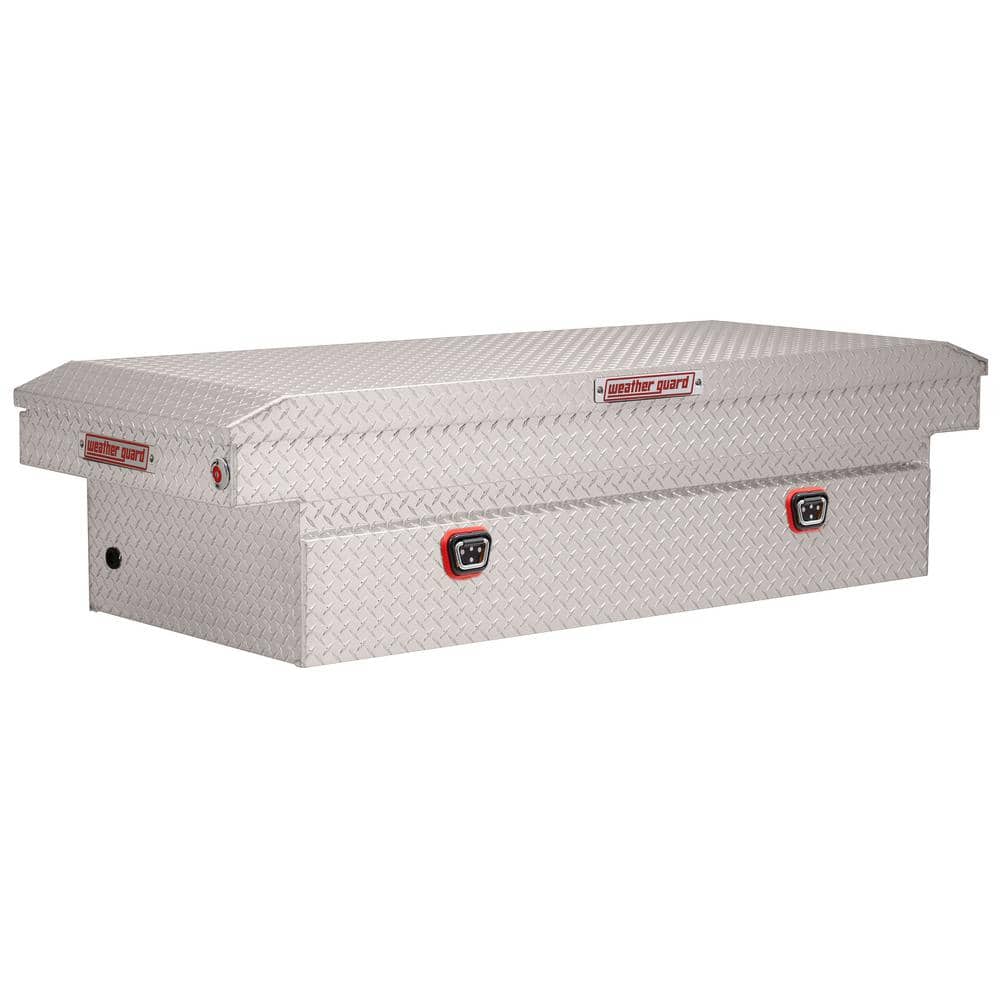 72 in. Diamond Plate Aluminum Full Size Crossover Truck Tool Box price history on PriceWatchPro