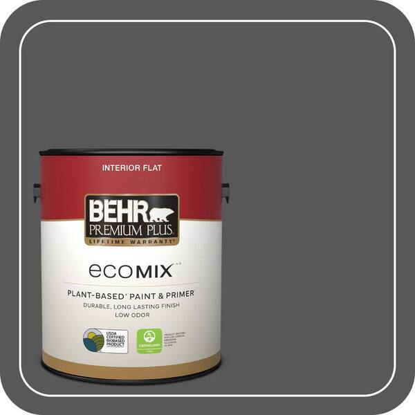 Shadow Mountain Color BEHR PREMIUM PLUS 1 gal. #PPU24-22 Shadow Mountain Flat EcoMix Plant ...