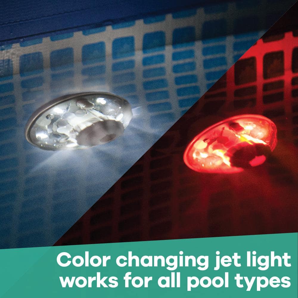 LED Water Powered Return Jet Light