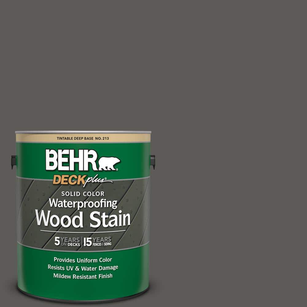 1 gal. #PPU18-19 Intellectual Solid Color Waterproofing Exterior Wood Stain