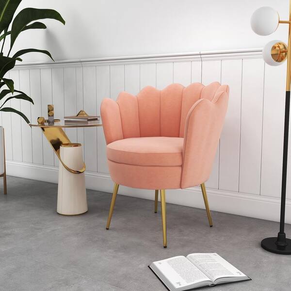 barrel chair pink