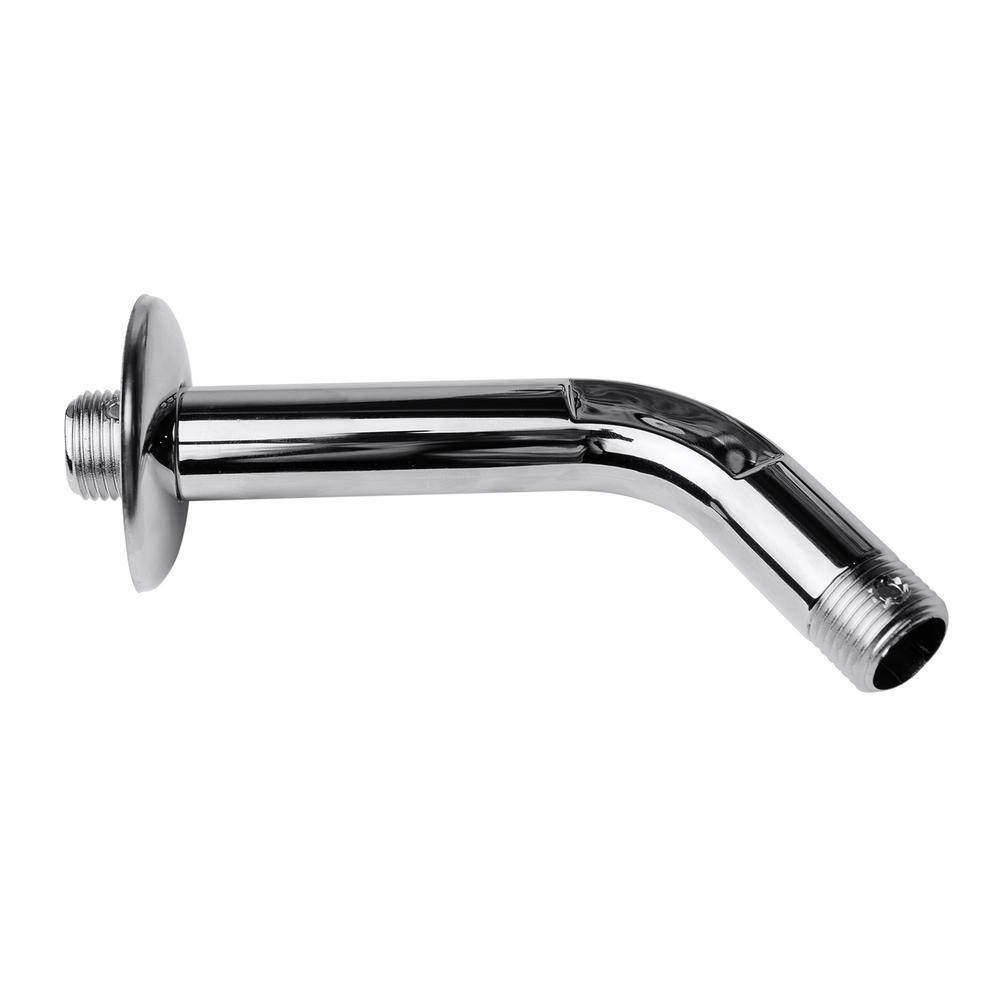 AKDY 6 in. Shower Head Arm in Silver ChromeSH0120 The Home Depot