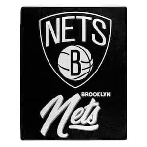 NBA Nets Signature Raschel Multi-Colored Throw Blanket