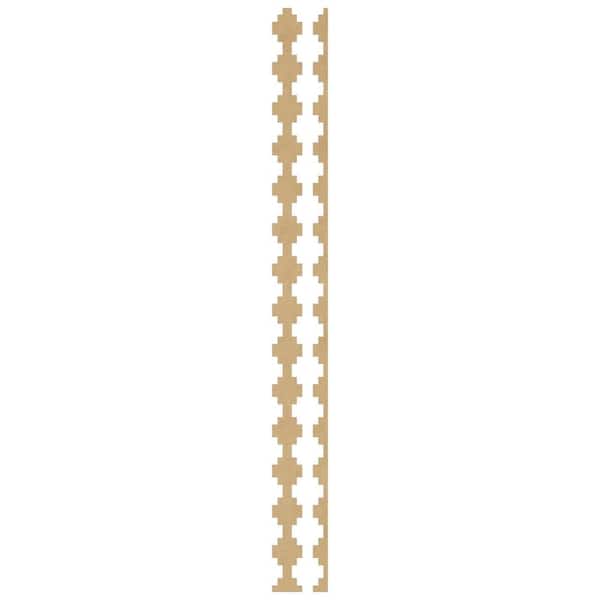 Ekena Millwork Gypsum 0.125 in. T x 0.33 ft. W x 8 ft. L Dark Grey Acrylic Resin Decorative Wall Paneling 15-Pack