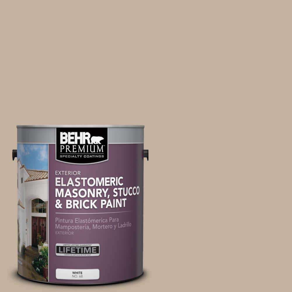 BEHR PREMIUM 1 gal. ECC201 Canyon View Elastomeric Masonry, Stucco and Brick Exterior Paint