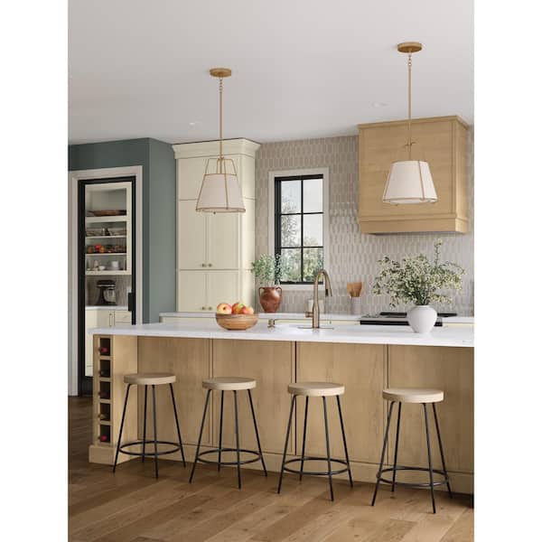 Cottage 14.5 in. W x 0.75 in. D x 14.5 in. H in Maple Canopy Cabinet Door Sample