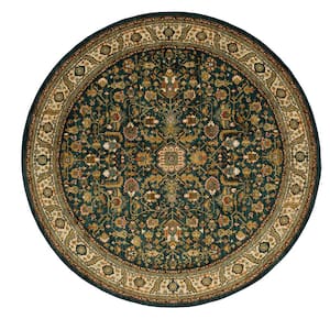 Mariah Sapphire 8 ft. Round Indoor Area Rug