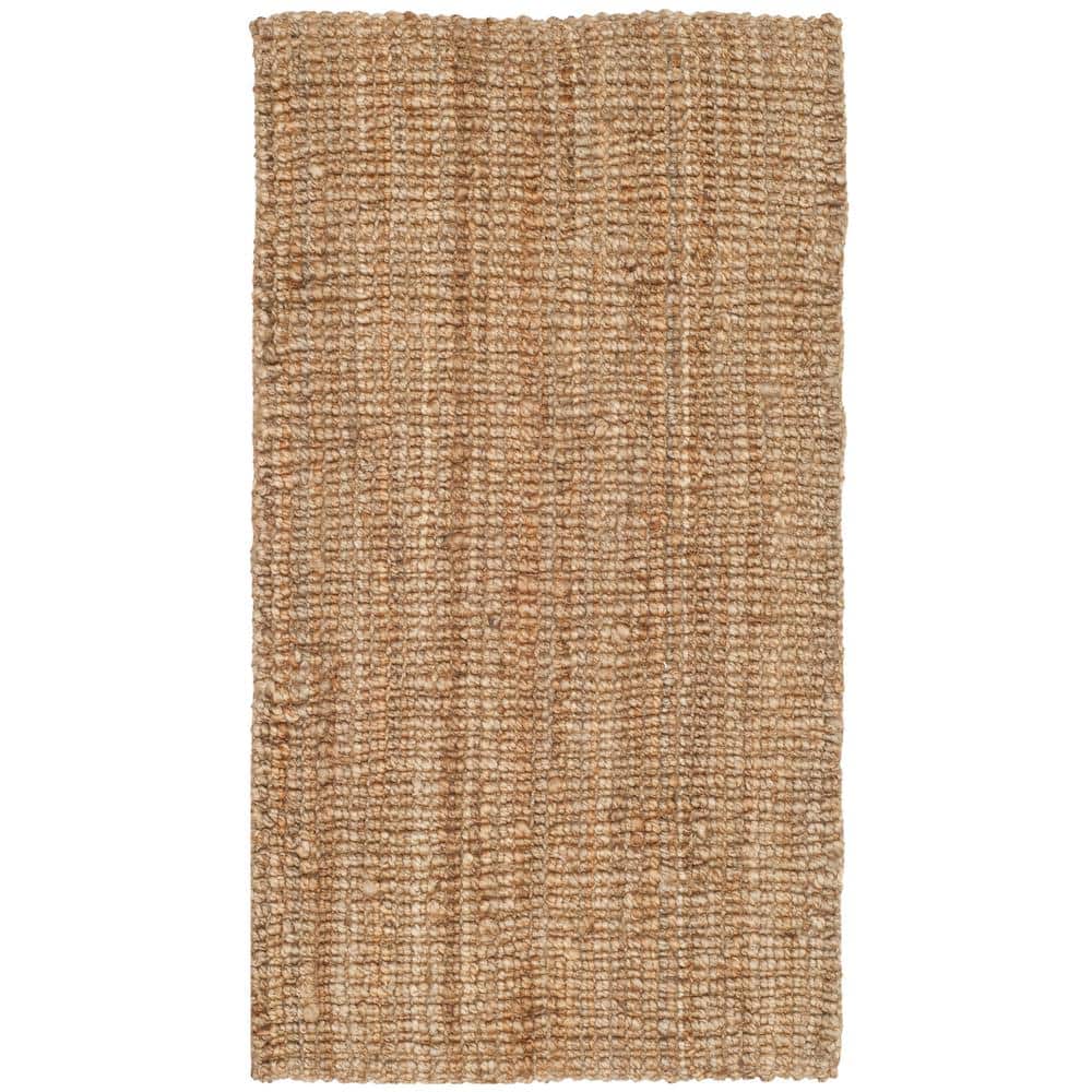 Natural Fiber Natural 3 ft. x 4 ft. Woven Crosstitch Area Rug price history on PriceWatchPro