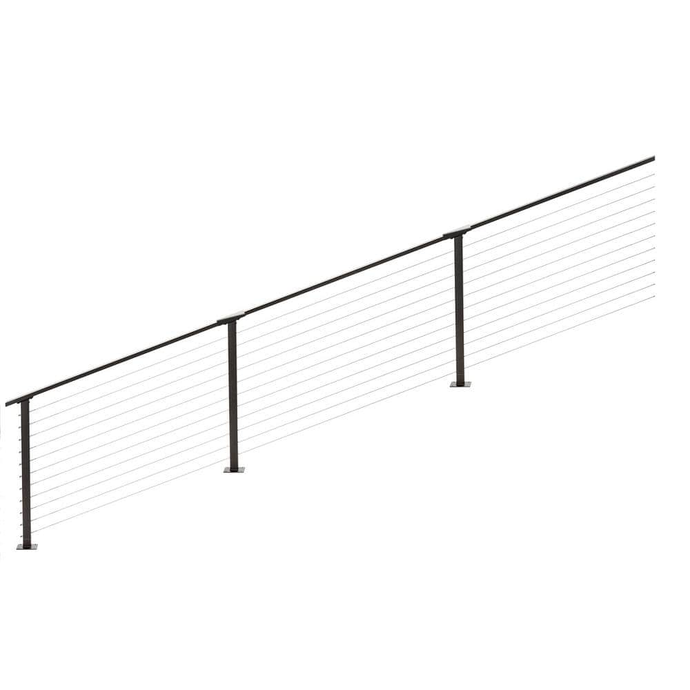 26 ft. Stair Cable Railing, 36 in. Base Mount, Bronze price history on PriceWatchPro