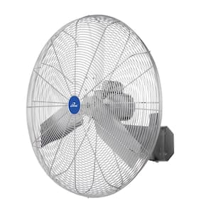 30 in. Wall Mounted Washdown Fan, 9600 CFM, 1/3 HP, Single Phase 115/230V