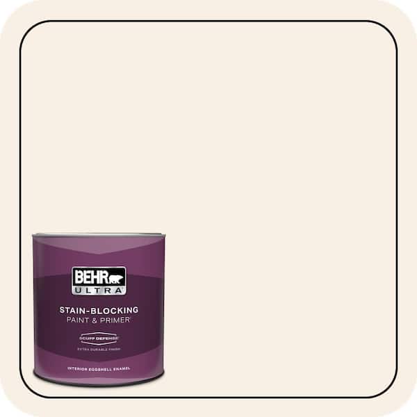 BEHR ULTRA 1 qt. #W-D-100 China Cup Extra Durable Eggshell Enamel Interior Paint & Primer