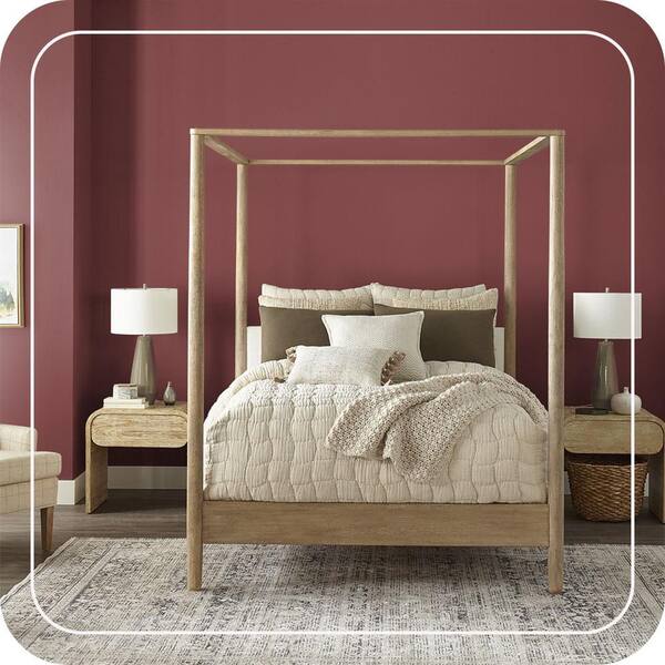 BEHR MARQUEE 1 gal. #PPH-67 Red Wine Eggshell Enamel