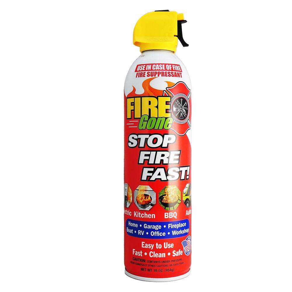 Fire Gone 16 oz. A:B:C Multiple Use Fire Extinguisher Spray
