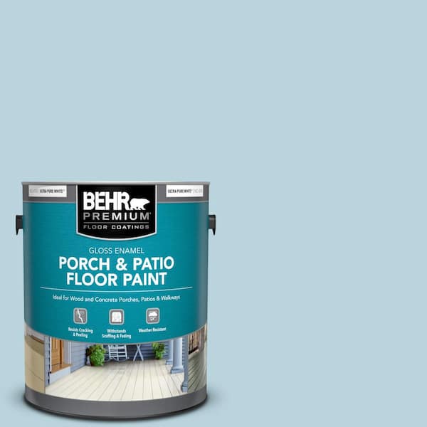 1 gal. #PPU14-16 Millstream Gloss Enamel Interior/Exterior Porch and Patio Floor Paint