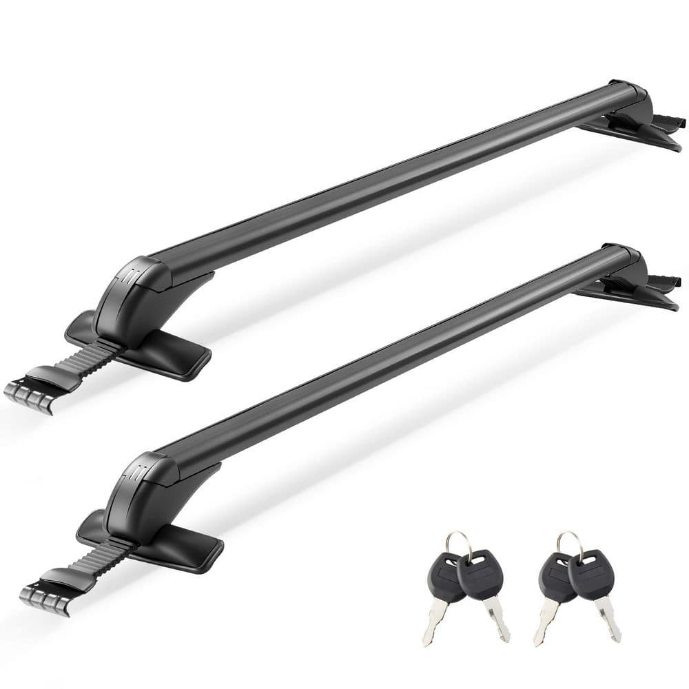 Roof Rack Cross Bars, Universal Fit for Naked Roofs Without Raised/Flush Rails, 165 lbs. Capacity Rack, Aluminum price history on PriceWatchPro