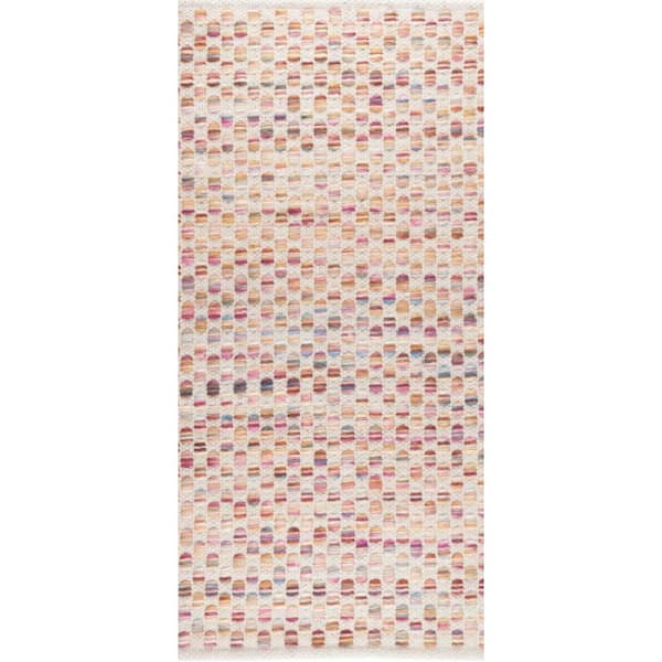 3 ft. x 8 ft. Multi Torrey Handwoven Wool Indoor Runner Rug