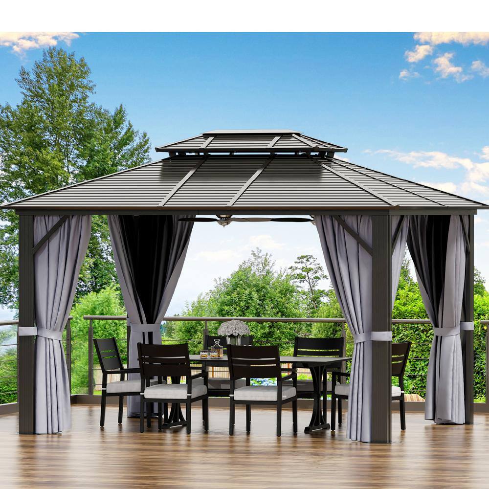 Have a question about Sizzim Sizzim 10 ft. x 12 ft. Outdoor Dual-Layer ...