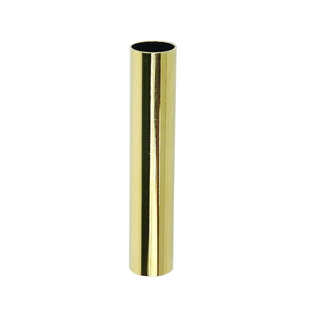 BrassCraft 1/2 in. Nominal Copper Cover Tube in Polished Brass 8489 PH -  The Home Depot