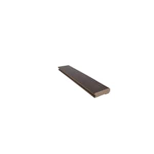 Stair Nose Dru Hickory 0.75 in. T x 20.75 in. W x 78 in. L Solid Matte Hardwood Trim
