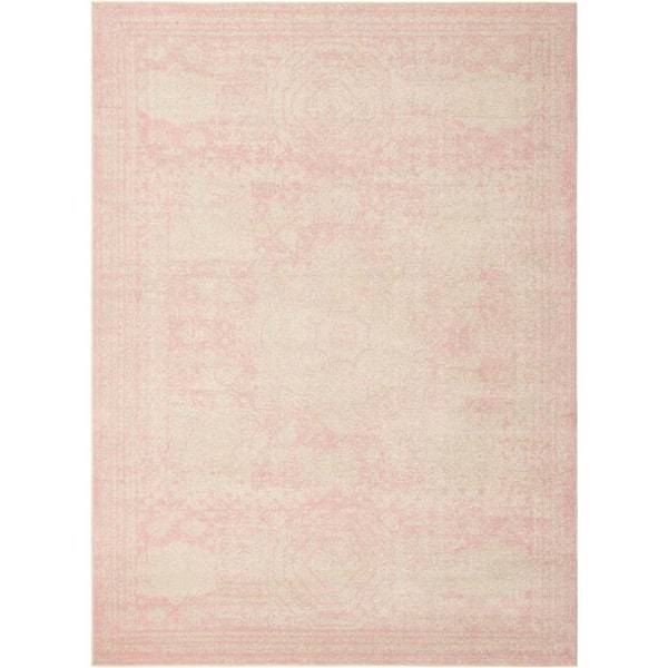 Unique Loom Bromley Wells Pink 9' 0 x 12' 2 Area Rug