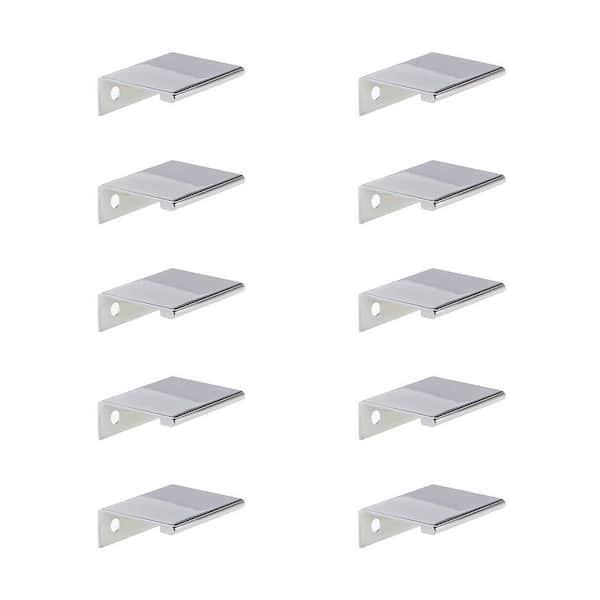Richelieu Hardware Lincoln Collection 1 in. (25 mm) Chrome Modern Cabinet  Finger Pull (10-Pack) E10989825140 - The Home Depot