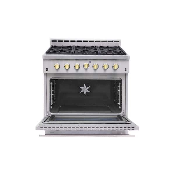 NXR DRGB3601 36 Gas Stove with Griddle. GREAT CONDITION!!!