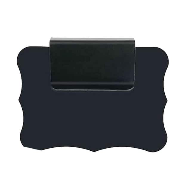 Unbranded Reusable Storage Bin Labels Clip on Closet Basket Holder with Chalk Labels Durable Eco-friendly PVC 20-Pack