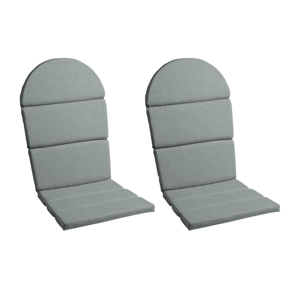 ARDEN 28 x 20 Outdoor Foam Adirondack Cushion, Stone Grey Leala