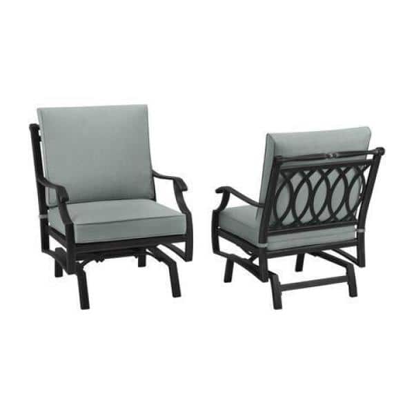Aluminum Motion Outdoor Lounge Chairs, Outdoor Furniture Steel Or Aluminum